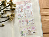 Tocorocomugi Sheet of Stickers / Sakura