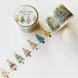 Clear Tape with Foil Stamping / Tree