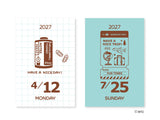 2027 Mini Tear-Off Daily Calendar / Eric's Small Things