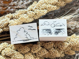 nonco hanco Rubber Stamp / R-109 Sunset