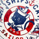 ob1toy x Rokkaku Postcard / Ship's Cat