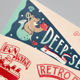 ob1toy x Rokkaku Postcard / Bear