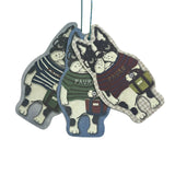 3-Color Message Card Set with String (9 pcs)