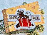 ob1toy x Rokkaku Die-cut Foil-stamped Sticker / Trunk Tours