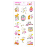 dodolulu Frost Sheet of Stickers / Chocolatier