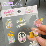 dodolulu Frost Sheet of Stickers / Chocolatier