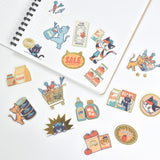 Ob1toy "Super Market Series" Flake Stickers