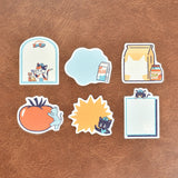 Ob1toy "Super Market Series" Flake Sticky Notes