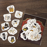 Shinzi Katoh Foil-stamped Flake Stickers / Meowphonic Orchestra