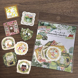 Shinzi Katoh Foil-stamped Flake Stickers / Heavenly Garden