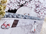 Whimsical Cat Postcard