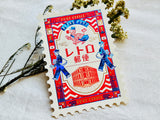 ob1toy x Rokkaku Postcard / Retro Mail