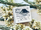 Gamazoku Kobo Rei Original Stamp / Spring Bath