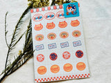 Ob1toy "Super Market Series" Sheet of Stickers
