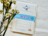 Furukawa x Sanrio Characters Retro Snack Series / Cinnamoroll Mini Letter Set
