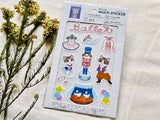 Arisa Simoda Multi-Sticker / Ballet and Cat