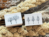 nonco hanco Rubber Stamp / R-117 Winter Cherry Tree
