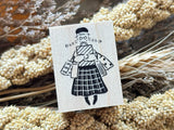 nonco hanco Rubber Stamp / R-122 Shopping Girl