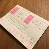 Kinoko Sha Retro Memo Pad / Idea Deposit Slip