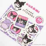 Furukawa x Sanrio Characters Retro Snack Series / Kuromi Flake Stickers