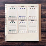 Kinoko Sha Retro Washi Memo Tape / Neighborhood Circular