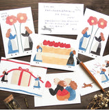 Necktie Postcard Booklet / Birthday