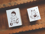 Sonia Original Stamp / Smiling Cat A