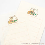 Furukawa x Sanrio Characters Retro Snack Series / Pochacco Mini Letter Set