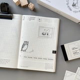 Japanese Wooden Rubber Stamp / Perch