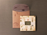 Picture book Style memo note paper set with case / Alpine Plants