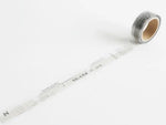 YOHAKU Original CLEAR Masking Tape / Gray (ハイイロ)