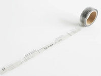 YOHAKU Original CLEAR Masking Tape / Gray (ハイイロ)