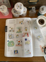 Kubominoki Original Roll Sticker - Little Girl