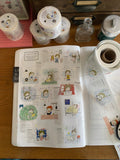 Kubominoki Original Roll Sticker - Little Girl