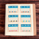 Kinoko Sha Retro Washi Memo Tape / Yo-Yo Fishing