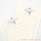 Furukawa x Sanrio Characters Retro Snack Series / Cinnamoroll Mini Letter Set