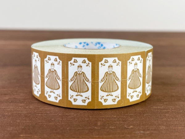 "Marle" Label Stickers - Brown