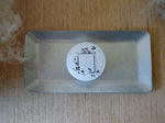 Hanen Studio Jade Stone Rubber Stamp - Flower Stamp 2.0