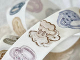 Pion Kiss-cut Washi Tape / Afternoon Tea