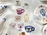 Pion Kiss-cut Washi Tape / Afternoon Tea