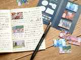 Pre-order - "Himekuri Free" Sticky Date Sheets / Painting Cat