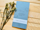 Hutte Paper Original Thread-bound slim Notebook / Ash Blue