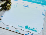 ob1toy x Rokkaku Die-cut Foil-stamped Postcard / Ship Tours