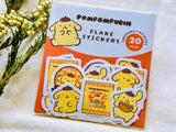 Furukawa x Sanrio Characters Retro Snack Series / Pompompurin Flake Stickers