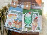 Tocorocomugi Big Sticker Set / Tea Time