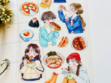 Sheet of Stickers /  Yummy