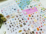 Shinzi Katoh Sheet of Stickers / Chignon