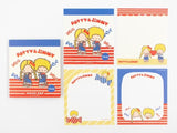 Furukawa x Sanrio Characters Retro Snack Series / Patty & Jimmy Memo Pad