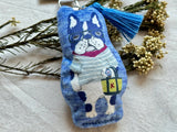 Soft Polyester Mascot Keychain & Bag Charm
