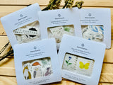 Hutte Paper Flake Sticker Pack / Botanical Illustrations